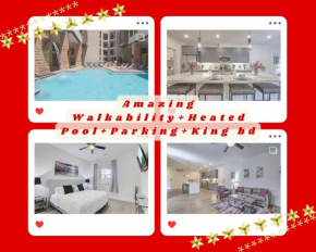 Walk Score 81-Shopping District-King Bed-Parking G3061